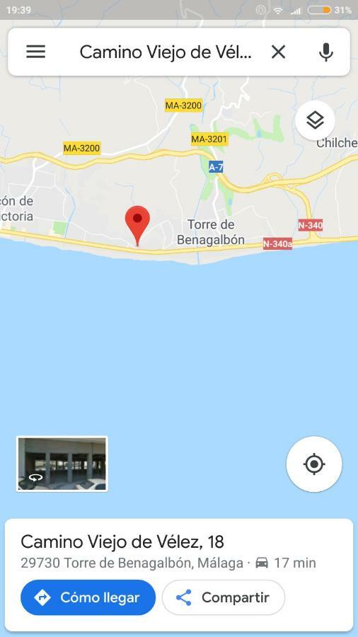 Precioso Atico En Torre De Benagalbon A 20 Metros Del Mar. Apartment Екстериор снимка